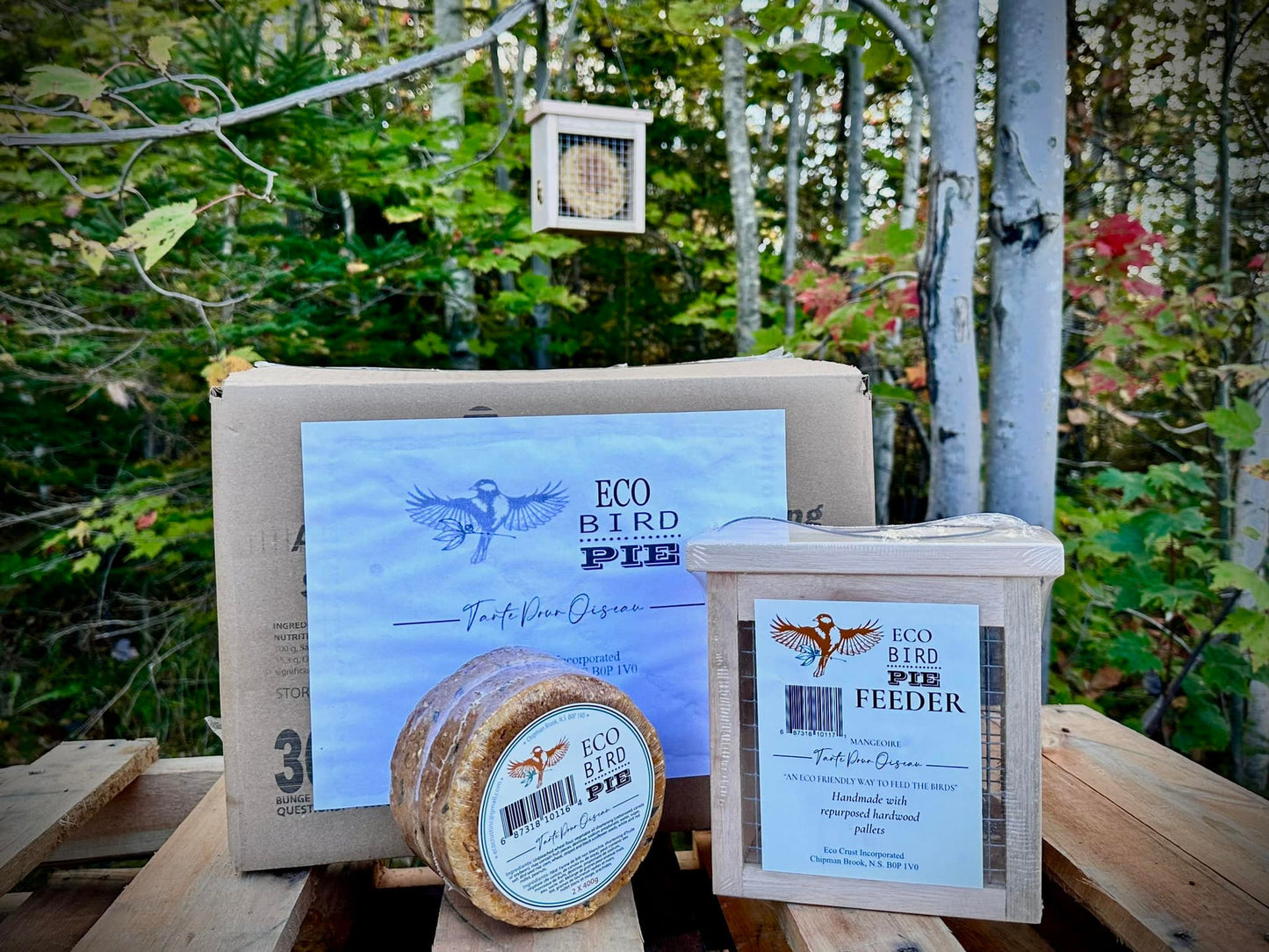 Eco-Crust Bird Pie Feeder