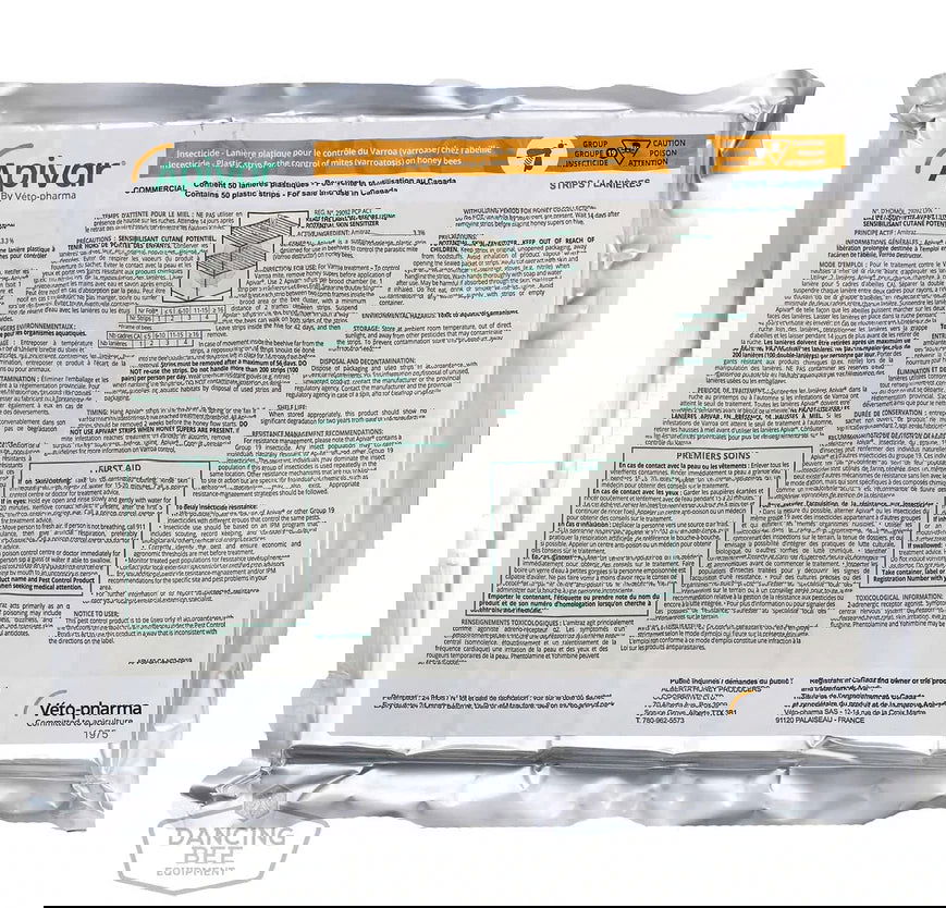 Apivar Strips - Cleary Feed & Seed
