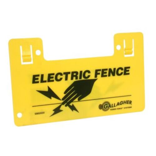Electric Fence Warning Sign - Cleary Feed & Seed