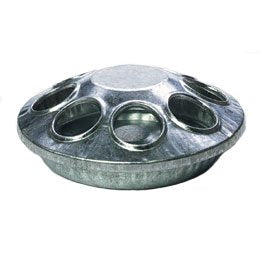 Galvanized Chick Feeder - Round - Cleary Feed & Seed