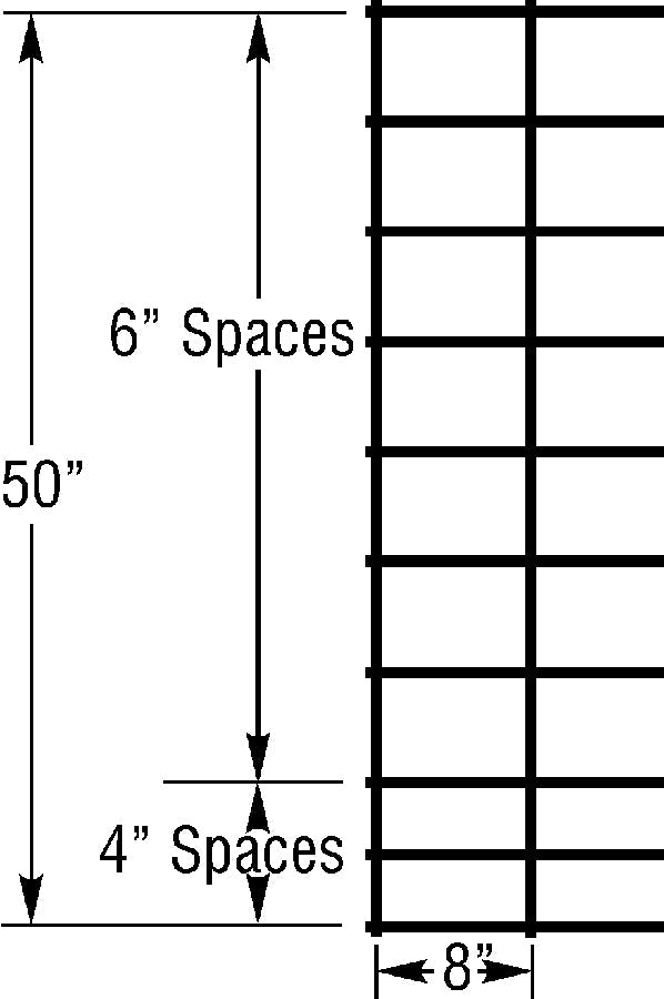 Hot-Dip Galvanized Fence Panel 16' - Cleary Feed & Seed