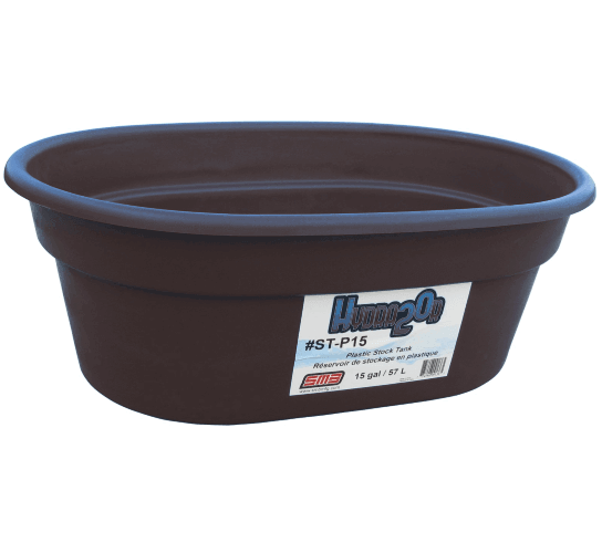 Plastic Stock Tank with 1.25" Drain Plug