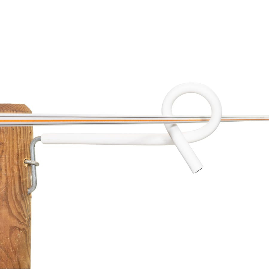 Wood Post Pigtail Extender Standoff Insulator - Cleary Feed & Seed