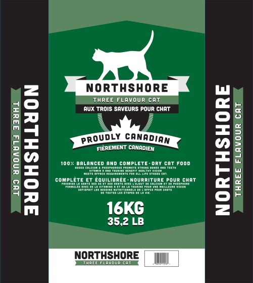 Three Flavour Cat Food (16kg)