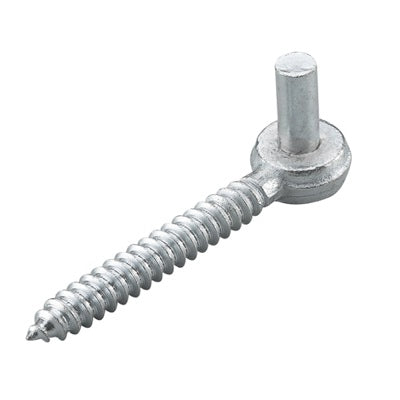Plated Screw-In Lag Hook Gate Hanger [11/16" x 6"]