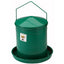 Chick' A Poultry Feeder - Green Enamelled Metal