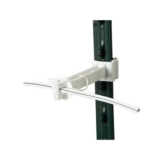 T-Post Pinlock 5" Offset Insulator (20 Pack)
