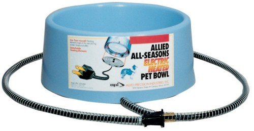 Heated Plastic Pet Water Bowl 5qt
