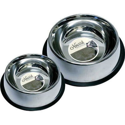 Anti-Skid Stainless Steel Bowl - Cleary Feed & Seed