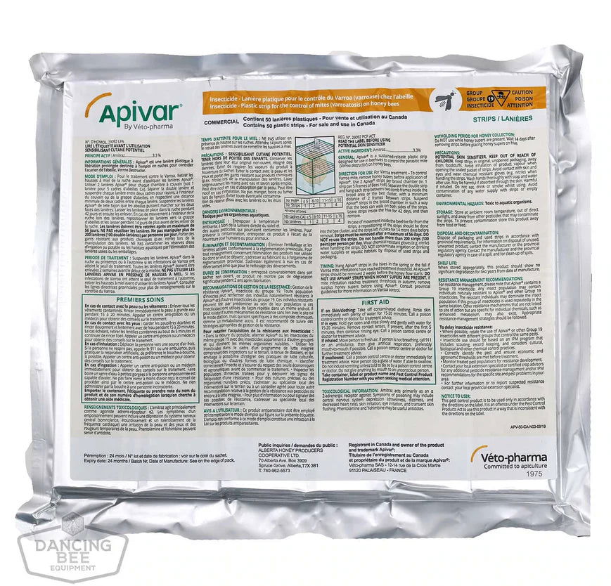 Apivar Strips - Cleary Feed & Seed