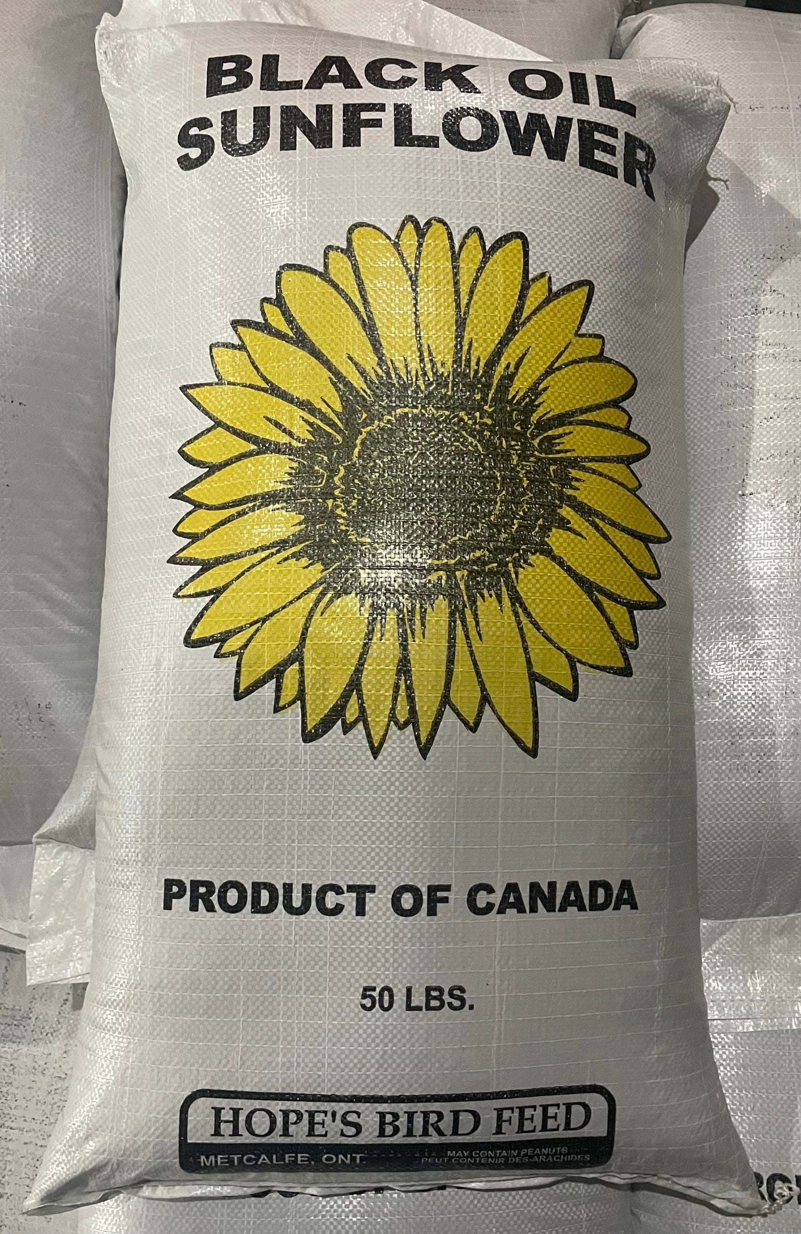 Black Oil Sunflower Seed - Cleary Feed & Seed