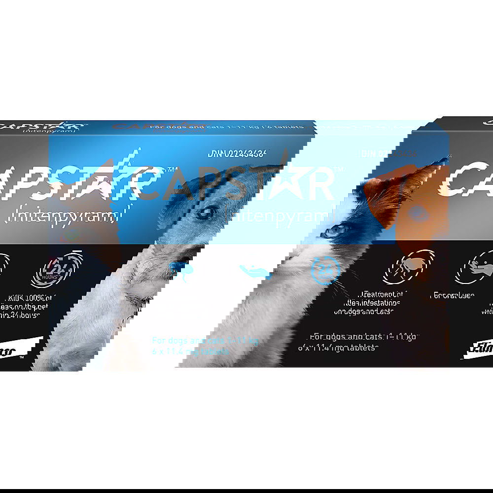 Capstar Oral Flea Tabs - Dog and Cat - Cleary Feed & Seed