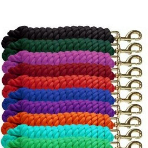 Cotton Lead Rope with Bolt Snap - Cleary Feed & Seed