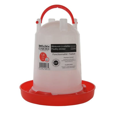 Plastic Poultry Waterer