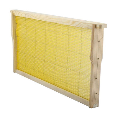Deep Wood Frame with Beeswax Foundation - Cleary Feed & Seed
