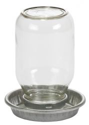 Galvanized Chick Waterer - Cleary Feed & Seed