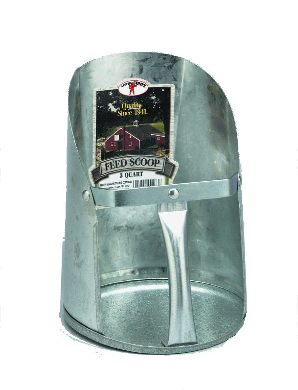 Galvanized Feed Scoop - Cleary Feed & Seed