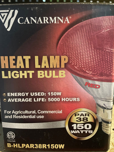 Heat Lamp Bulb - Cleary Feed & Seed