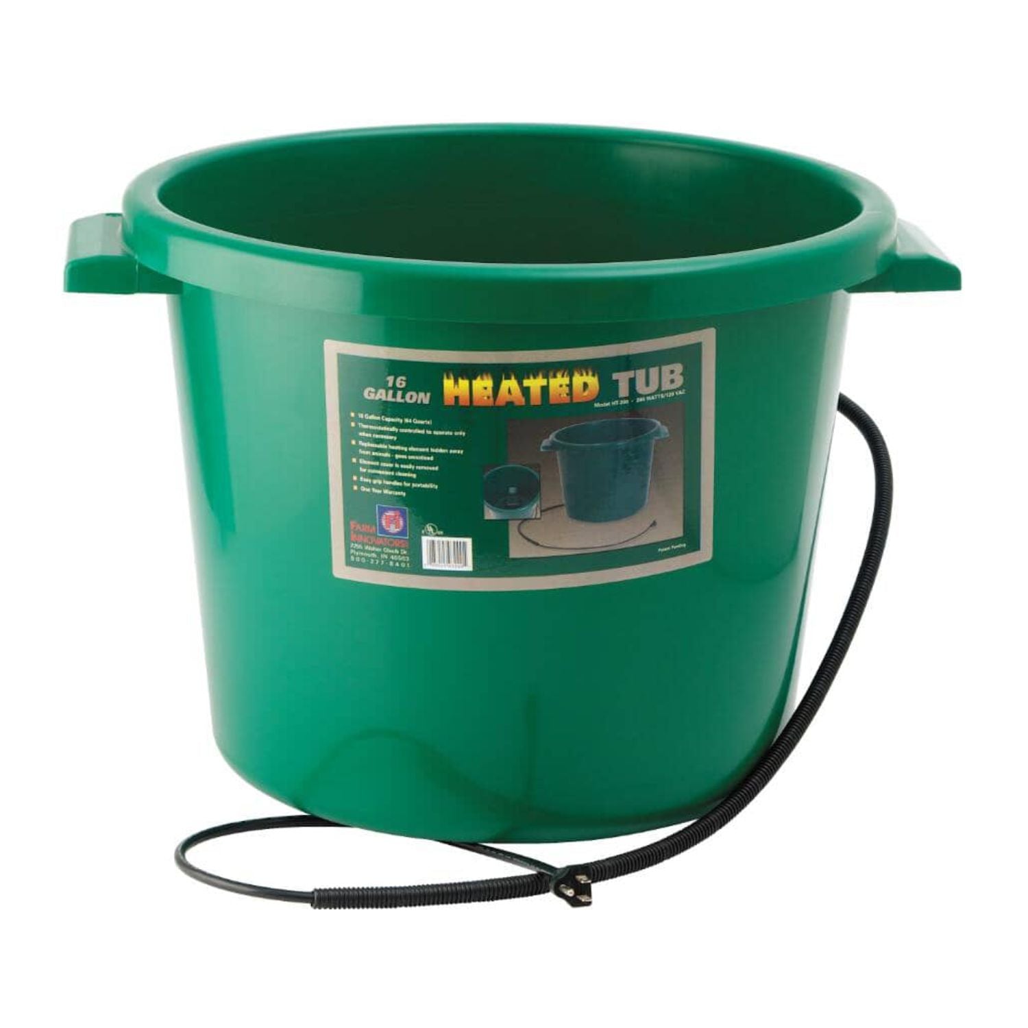 Heated Plastic Tub - Cleary Feed & Seed