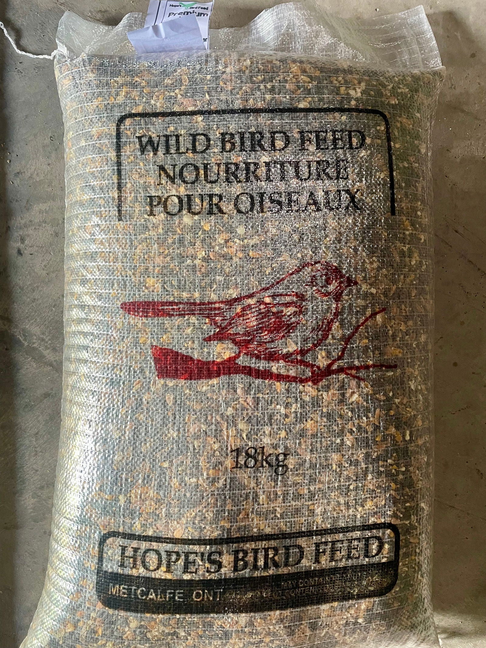 Hope's Bird Feed Premium Mix (18kg) - Cleary Feed & Seed
