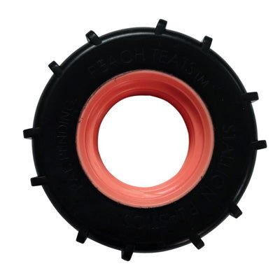 Peach Teat Cap Threaded - Cleary Feed & Seed