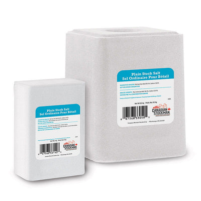 Plain White Stock Salt - Cleary Feed & Seed