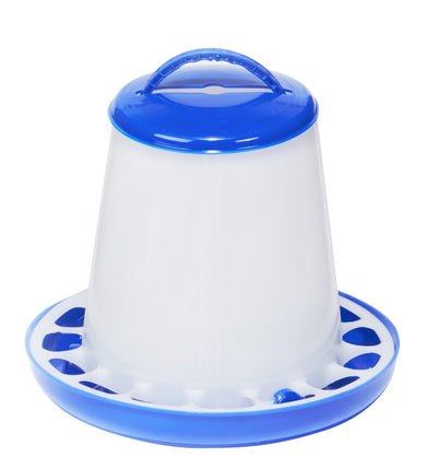 Plastic Poultry Feeder with Handle - Cleary Feed & Seed