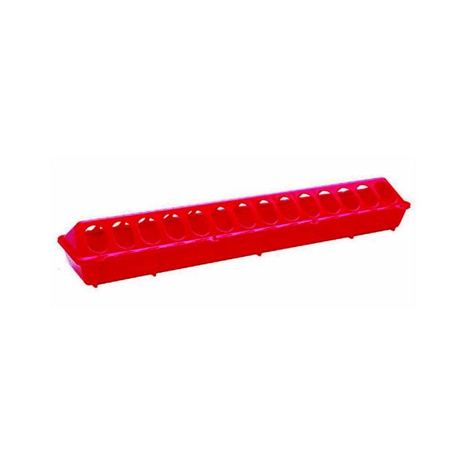 Plastic Range Poultry Feeder - Flip Top - Cleary Feed & Seed