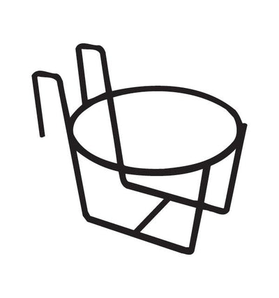 Single Wire Hook-Over Feed Pail Holder - Cleary Feed & Seed