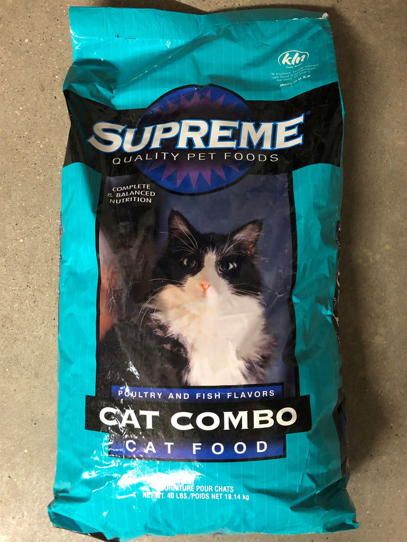 Supreme Cat Combo Food - Cleary Feed & Seed