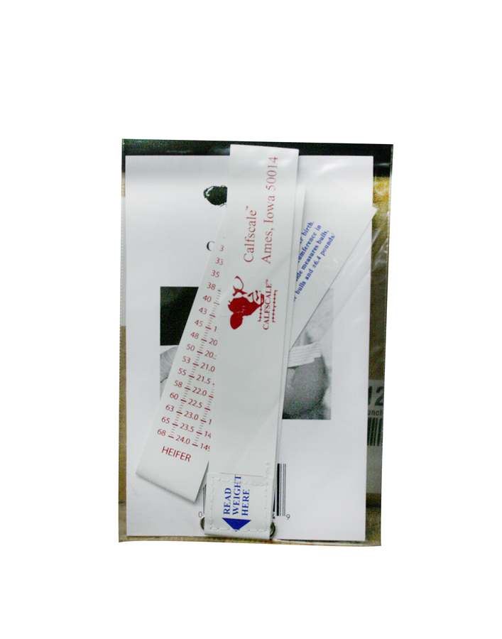 Weigh Tape - Calf Hoof Scale - Cleary Feed & Seed