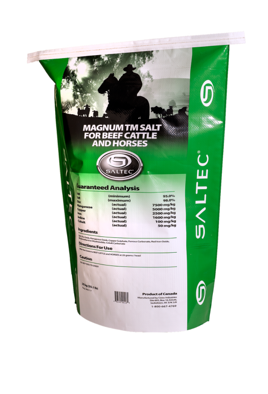 Magnum TM Salt for Beef Cattle and Horses (25kg Bag)