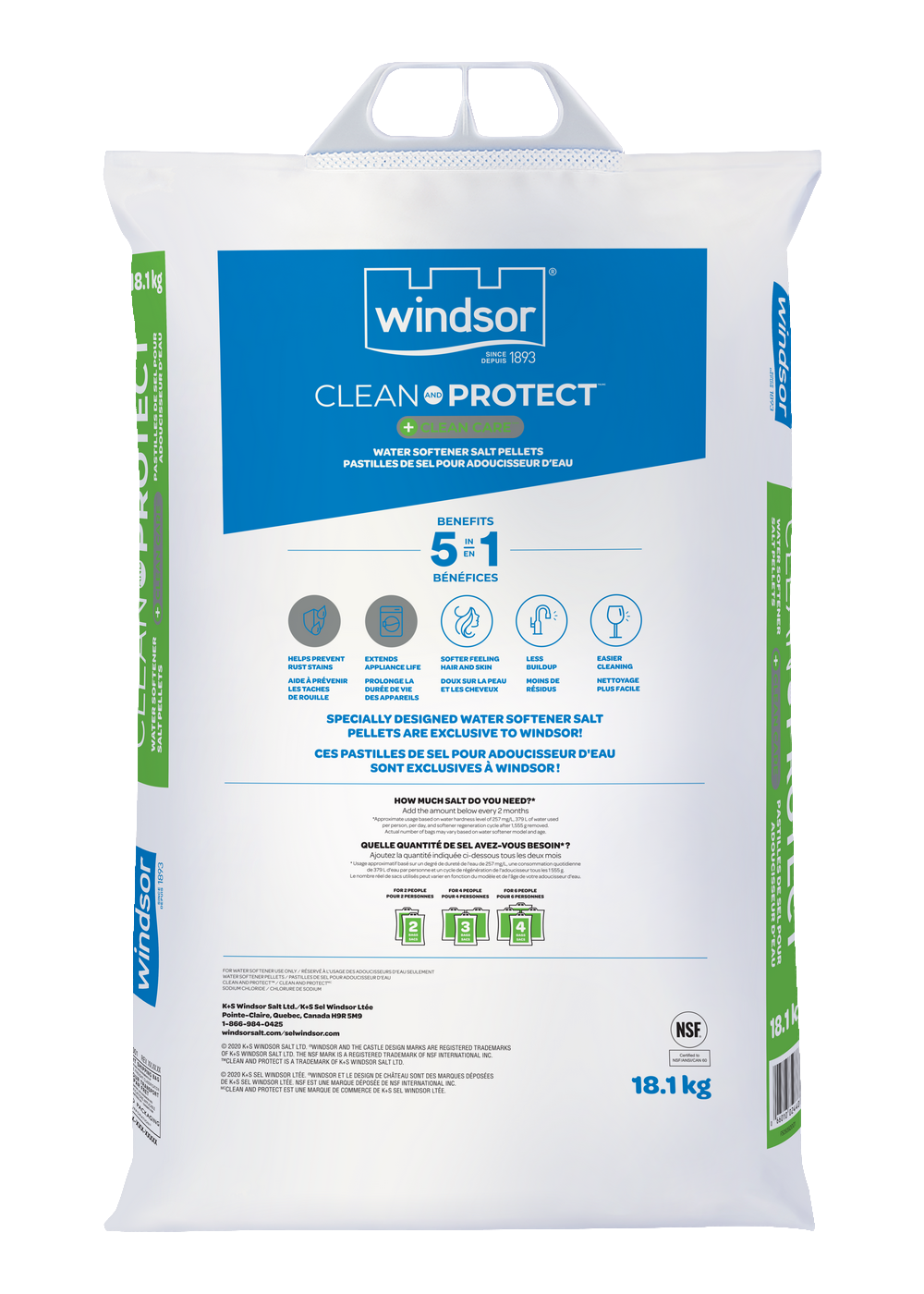 Clean & Protect + Clean Care Water Softener Salt Pellets