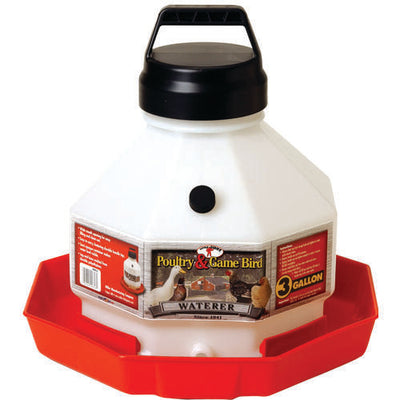 Large Capacity Plastic Poultry Waterer