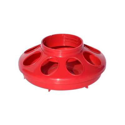Plastic Screw Base Chick Feeder - Base Only