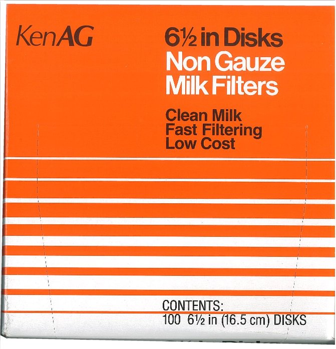 Milk Filter Disk